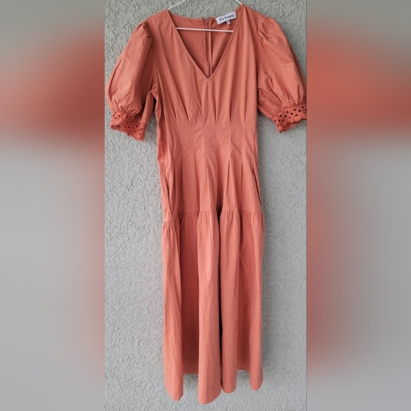 En Saison Terracotta Maxi Dress - Picture 1 of 12